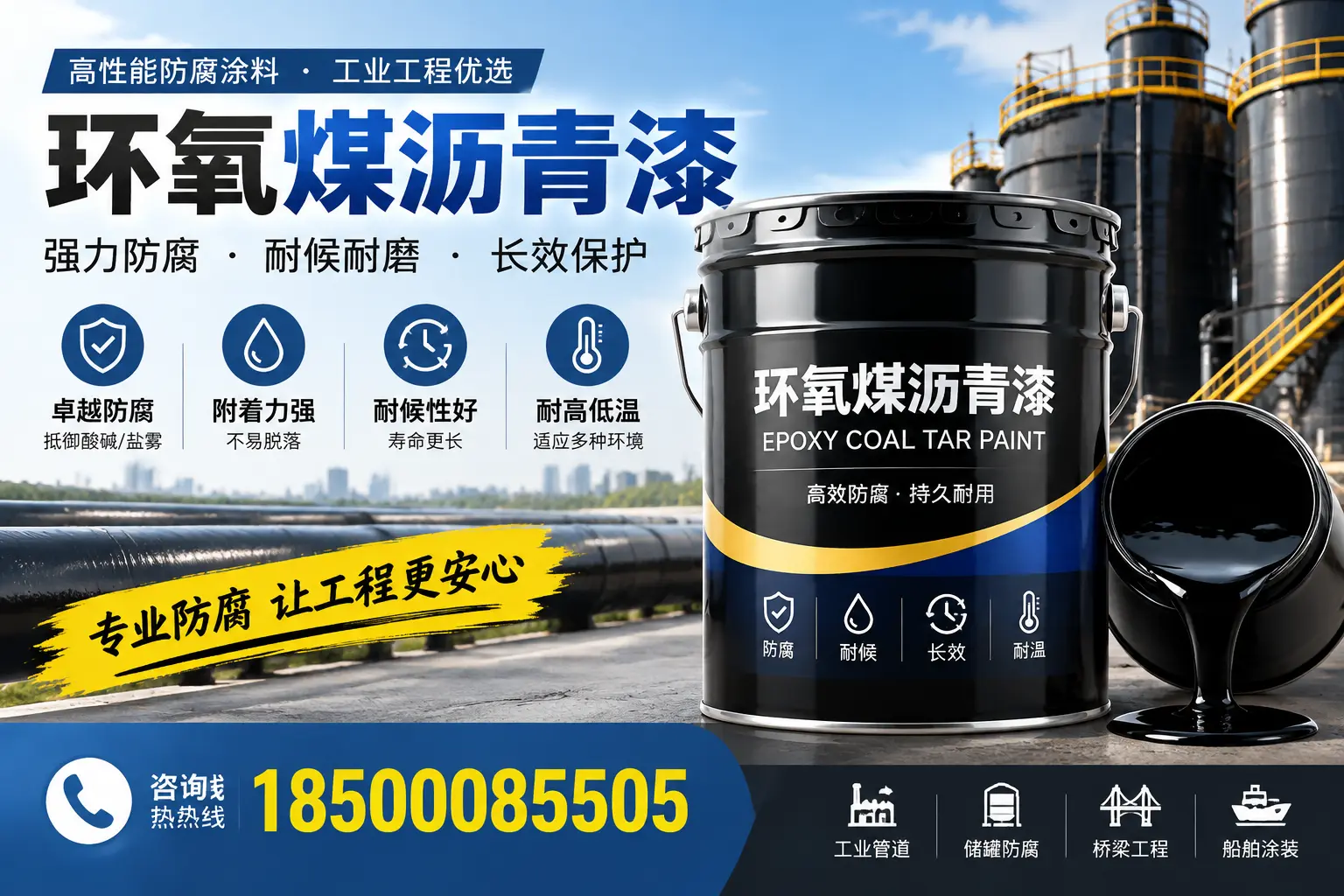 环氧煤沥青漆的施工方法与注意事项，确保在绍兴顺利完成