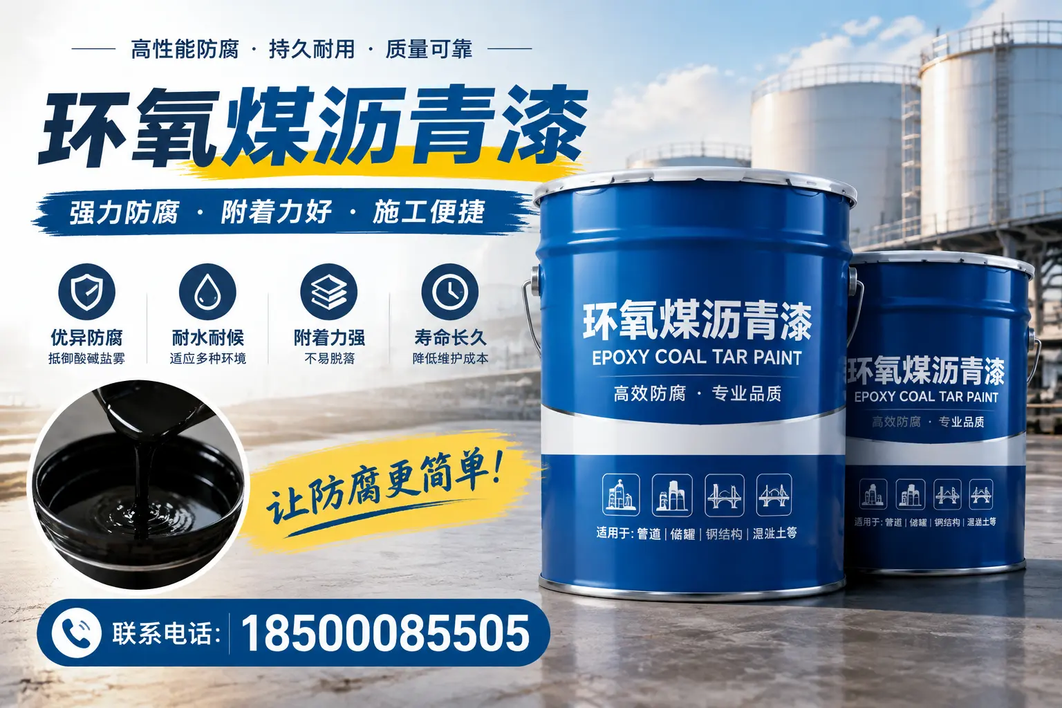 环氧煤沥青漆的环保性分析，绍兴企业的选择依据